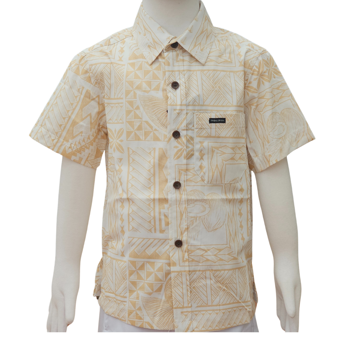 Tribal Origin Boys Shirt - Samoa